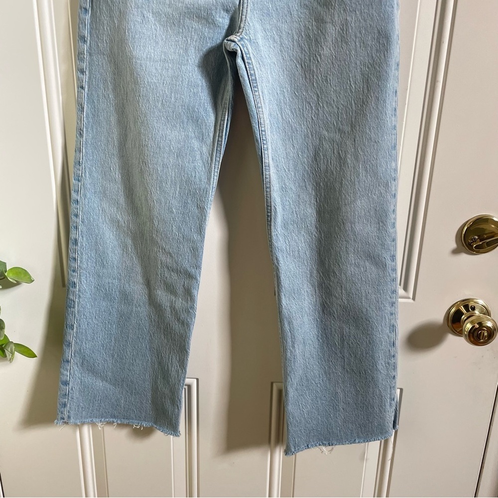 A & F 90’s relaxed high rise straight leg jeans 26/2 - Picture 6 of 7